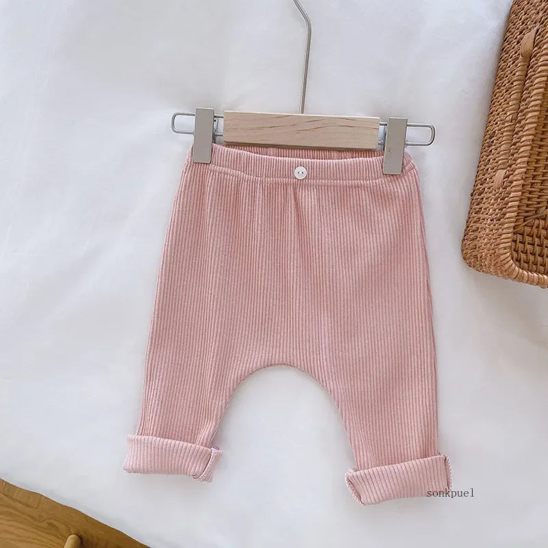 Pants leggings ribbed