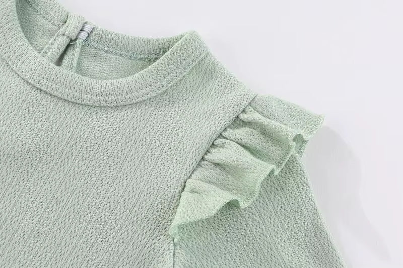Long-sleeved bodysuit set of 3