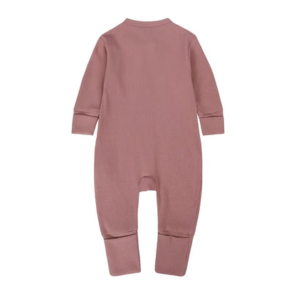 Romper with zipper
