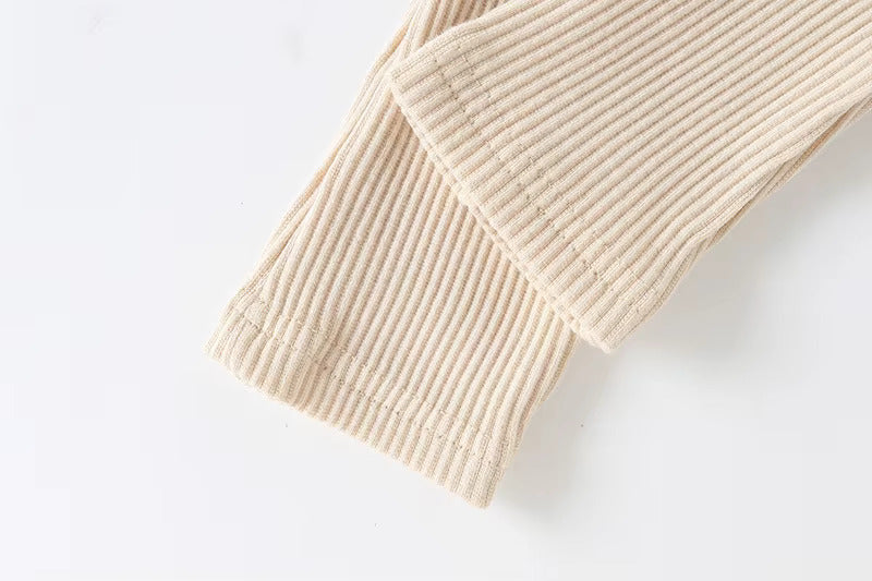 Pants leggings ribbed
