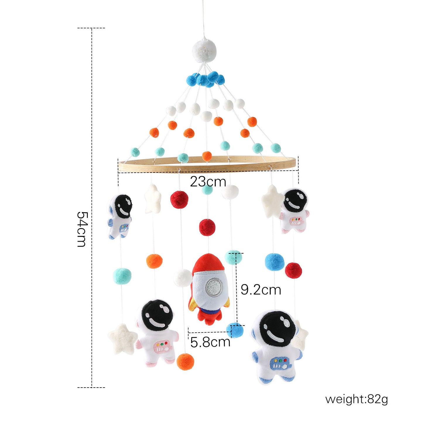 Toy mobile for baby bed &amp; stroller 