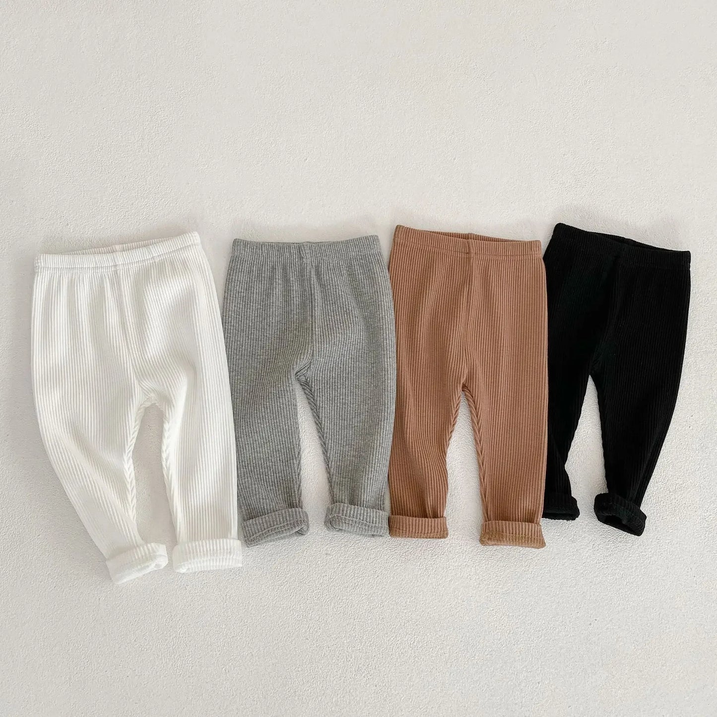 Pants leggings ribbed