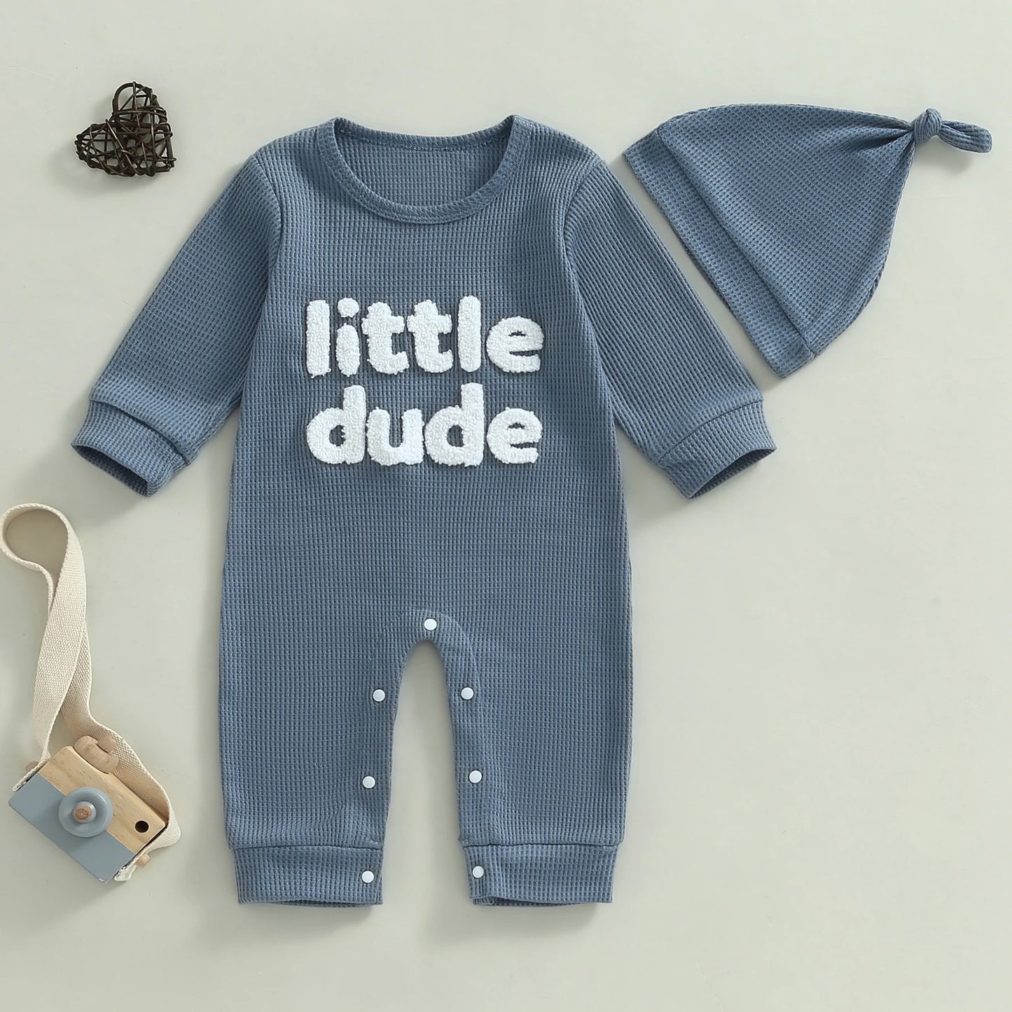 Romper with hat