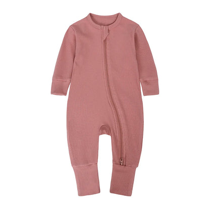 Romper with zipper