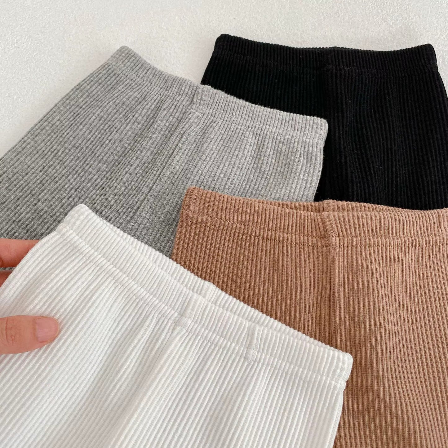 Pants leggings ribbed