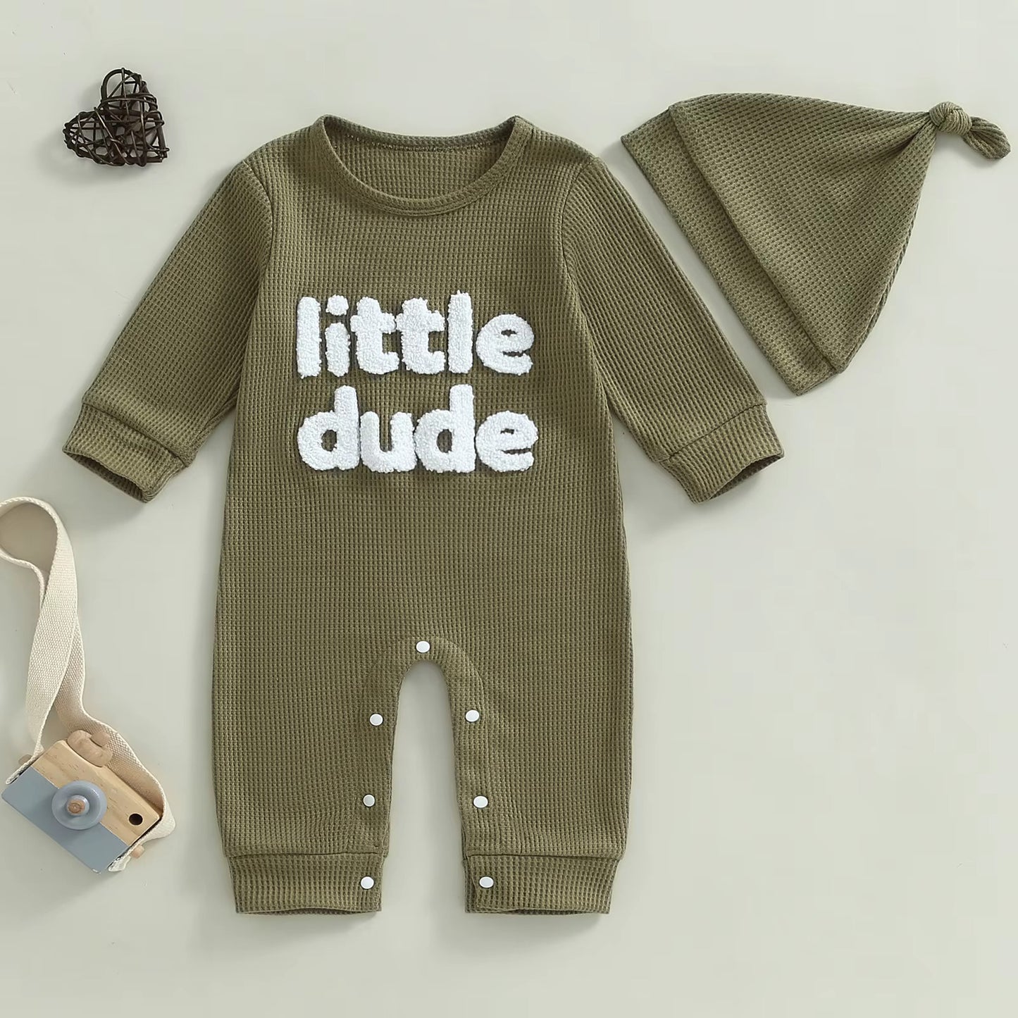 Romper with hat